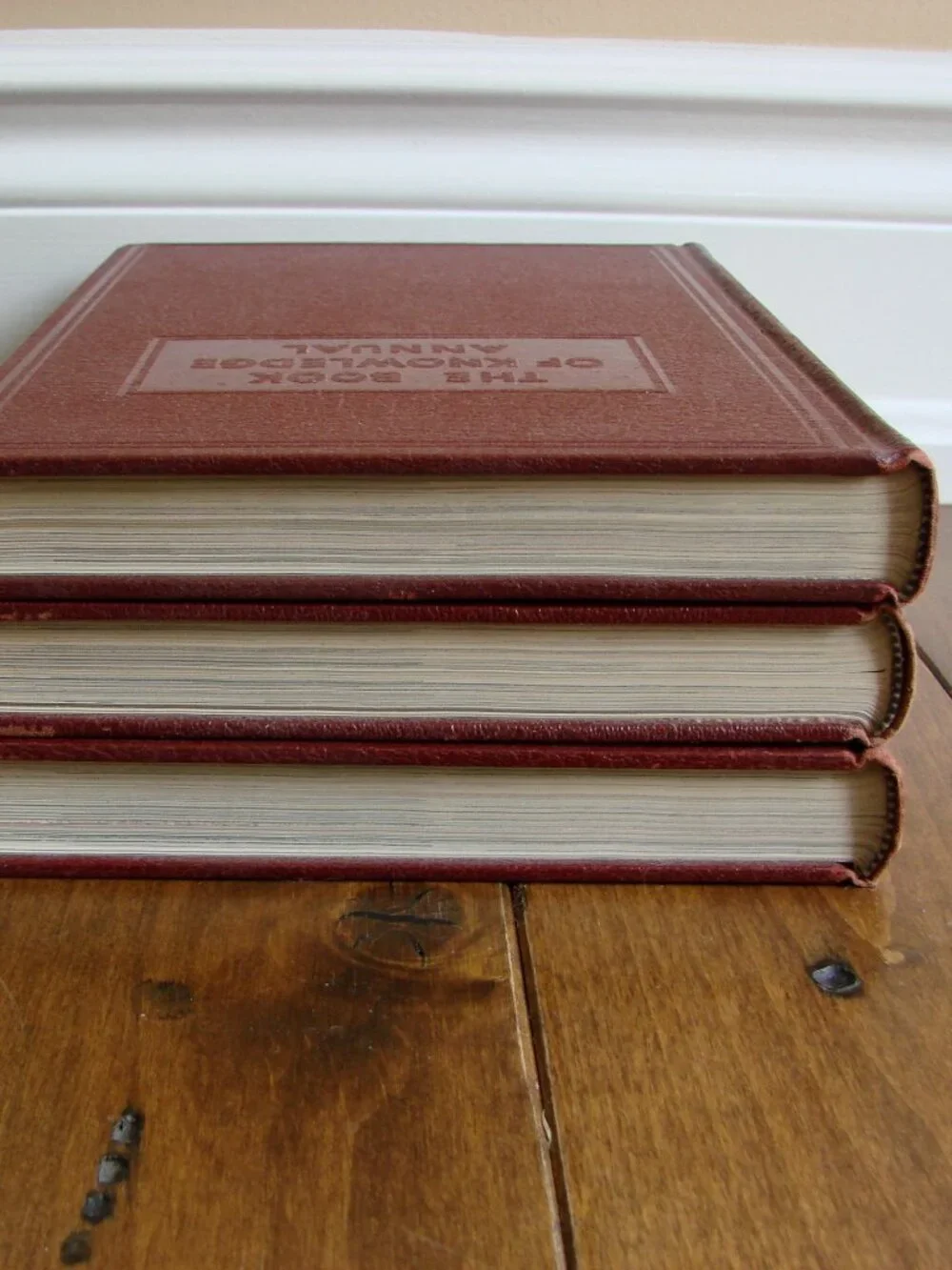Vintage Books The Book of Knowledge Annual 1951 1952 1954 Hardcover Excellent!! - Picture 10 of 10